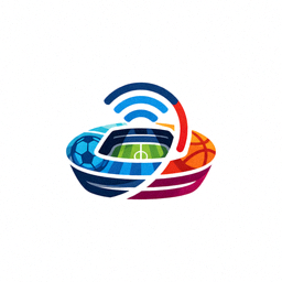 看球宝网站Logo，显示品牌名称和体育元素设计